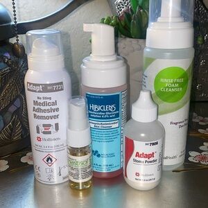 Adapt adhesive remover powder, cleanser, all in one